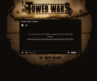 Towerwarsgame.com(Towerwarsgame) Screenshot