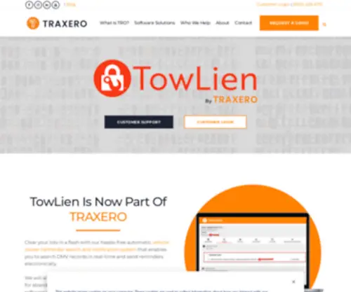 Towlien.com(Beacon TowLien) Screenshot