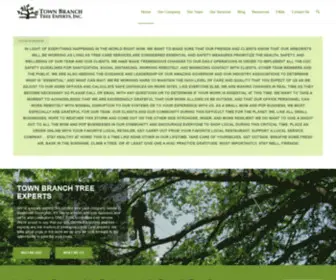 Townbranchtreeexperts.com(Tree Care Company) Screenshot