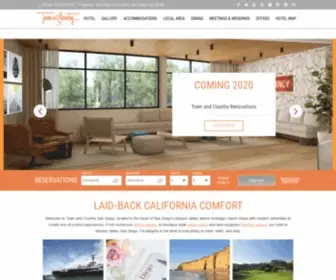 Towncountry.com(Town and Country Resort) Screenshot