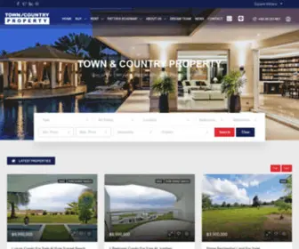 Towncountryproperty.com(Town & Country Property) Screenshot