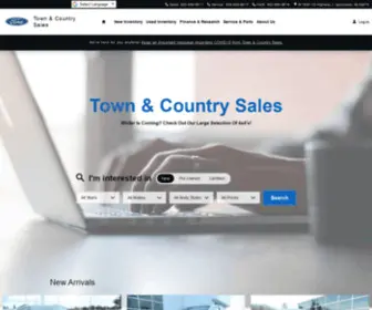 Towncountrysales.com(Town & Country Sales) Screenshot