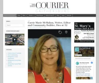 Towncourier.com(The Town Courier) Screenshot