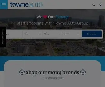 Towneauto.com Screenshot