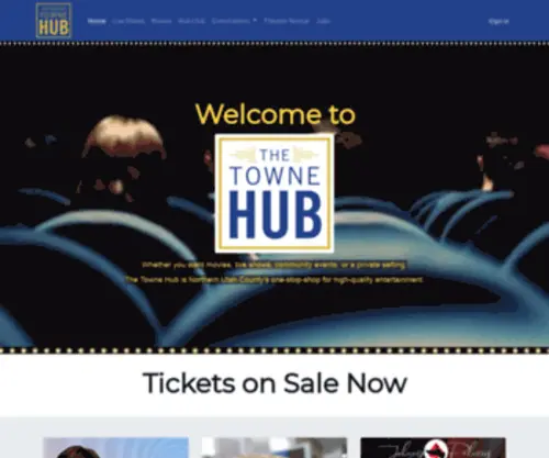 Townecinema.com(Towne Cinemas) Screenshot