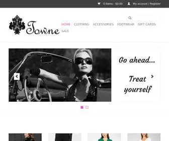 Townenyc.com(Towne Boutique) Screenshot