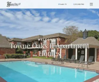 Towneoaks2Apartments.com(Apartments for Rent in Austin) Screenshot