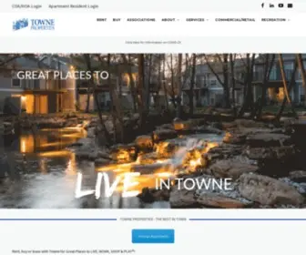 Towneproperties.com(Towne Properties) Screenshot