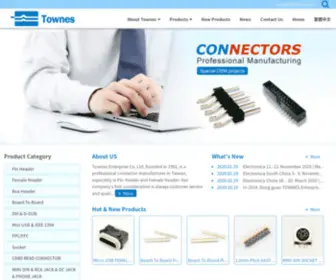 Townes.com.tw(Townes Enterprise Co) Screenshot