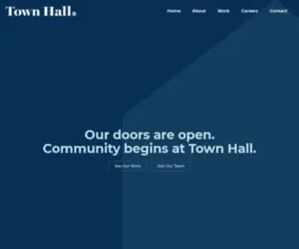 Townhallagency.com(Town Hall) Screenshot