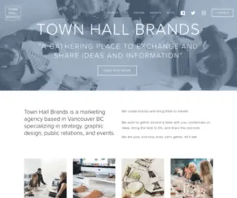 Townhallbrands.com(Town Hall Brands) Screenshot