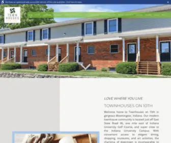 Townhouses-Living.com(Townhouses on 10th) Screenshot