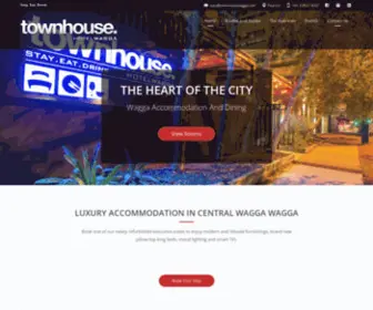 Townhousewagga.com(Wagga Accommodation at it's best) Screenshot