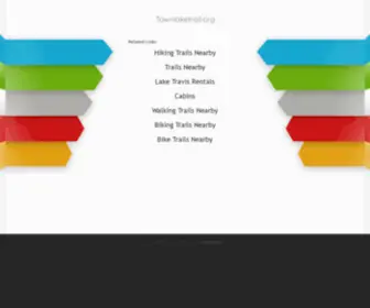 Townlaketrail.org(The Trail Foundation) Screenshot