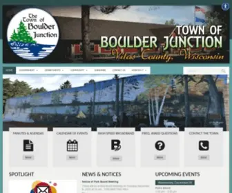 Townofboulderjunction.org(Town of Boulder Junction) Screenshot