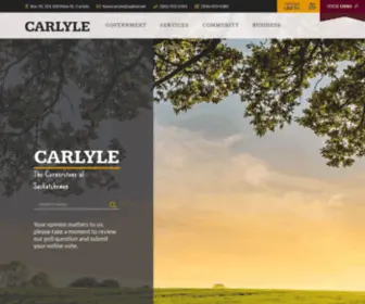 Townofcarlyle.com(Townofcarlyle) Screenshot