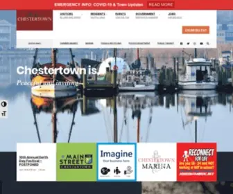 Townofchestertown.com(Where Art) Screenshot