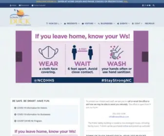 Townofduck.com(Visit Duck) Screenshot