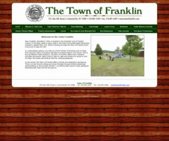 Townoffranklin.com(Town Of Franklin Resource Guide to Businesses) Screenshot