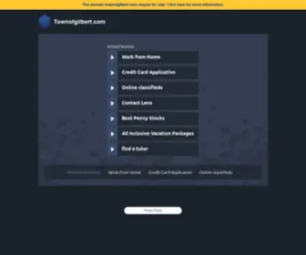 Townofgilbert.com(Townofgilbert) Screenshot