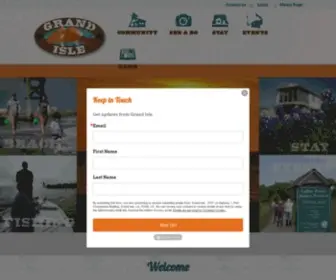 Townofgrandisle.com(Grand Isle) Screenshot