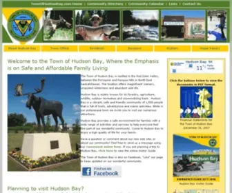 Townofhudsonbay.com(The Town of Hudson Bay) Screenshot