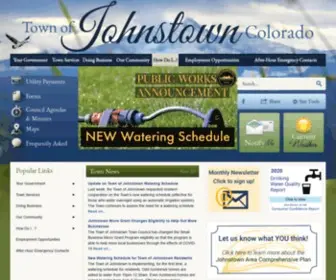 Townofjohnstown.com(Johnstown, CO) Screenshot