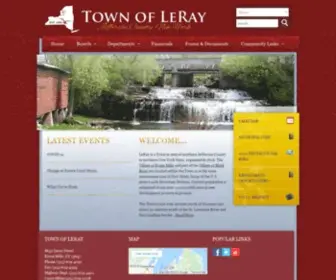 Townofleray.org(Town of LeRay) Screenshot