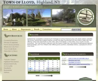 Townoflloyd.com(Lloyd, NY) Screenshot