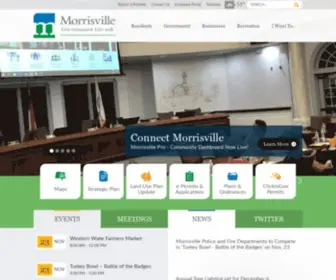 Townofmorrisville.org(Town of Morrisville) Screenshot
