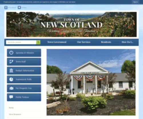 Townofnewscotland.com(New Scotland) Screenshot