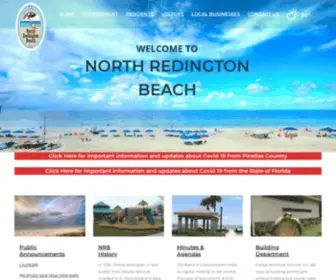 Townofnorthredingtonbeach.com(North Redington Beach Florida) Screenshot