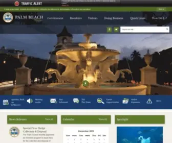 Townofpalmbeach.com(Palm Beach) Screenshot