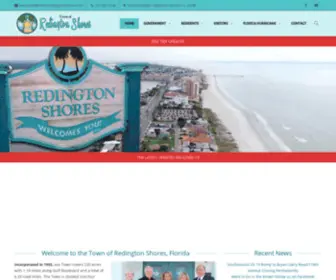 Townofredingtonshores.com(Redington Shores) Screenshot