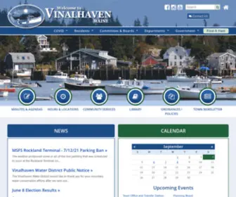 TownofVinalhaven.org(Vinalhaven ME) Screenshot