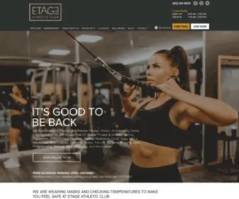 Townplacefitnessgym.com(Etage Athletic Club) Screenshot