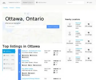 Townrenowned.com(Local Business Reviews for Ottawa) Screenshot