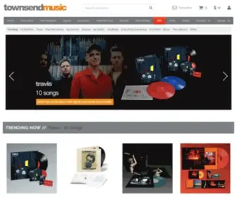 Townsend-Records.co.uk(Townsend Music Online Record Store) Screenshot