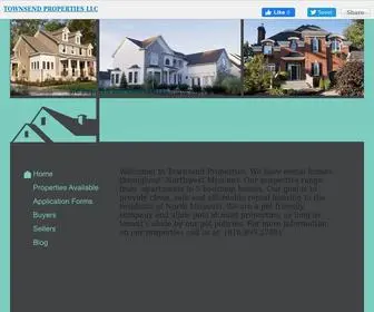 Townsendpropertiesllc.com(TOWNSEND PROPERTIES LLC) Screenshot