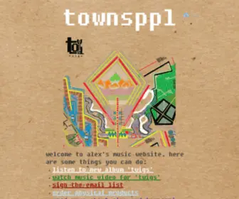 Townsppl.com(Musician) Screenshot