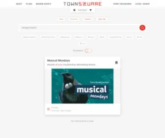 Townsquare.co(Discover what's on) Screenshot