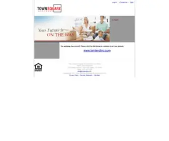 Townsquarefinancial.com(Town Square Mortgage) Screenshot