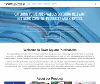 Townsquarepublications.com(Chamber Publisher) Screenshot