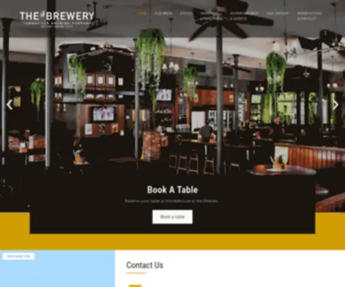 Townsvillebrewery.com(The Brewery Townsville Flinders St) Screenshot