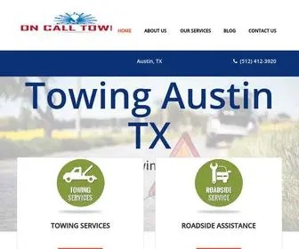 Towtruckaustin.com(24/7 Towing Austin TX) Screenshot