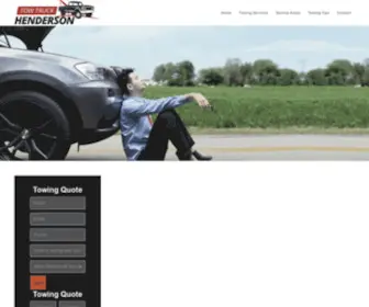 Towtruckhenderson.com(Henderson Towing) Screenshot