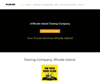 Towtruckrhodeisland.com(Tow Truck Services RI) Screenshot