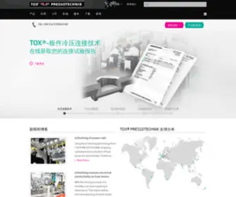 Tox-CN.com(驱动系统和连接技术领域的市场领导者) Screenshot