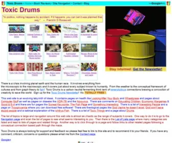ToxiCDrums.com(Toxic Drums) Screenshot