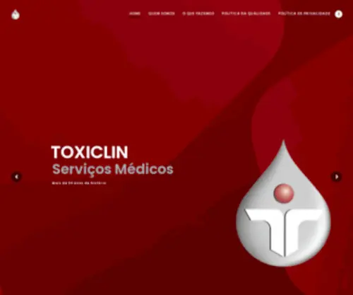 Toxiclin.com.br(Uma empresa completa) Screenshot